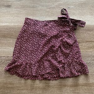 Hollister Ultra High Rise Wrap Skirt- New with tags!